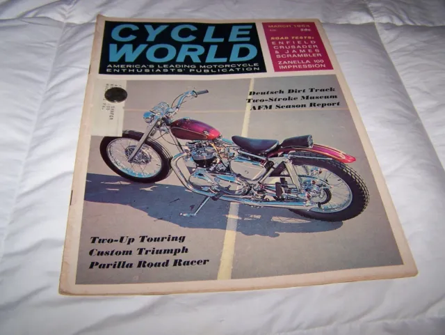 March 1964 CYCLE WORLD Vintage Motorcycle Magazine