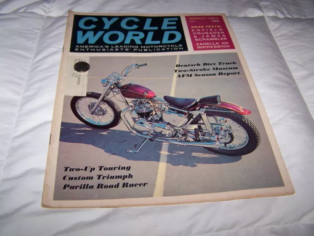 March 1964 CYCLE WORLD Vintage Motorcycle Magazine