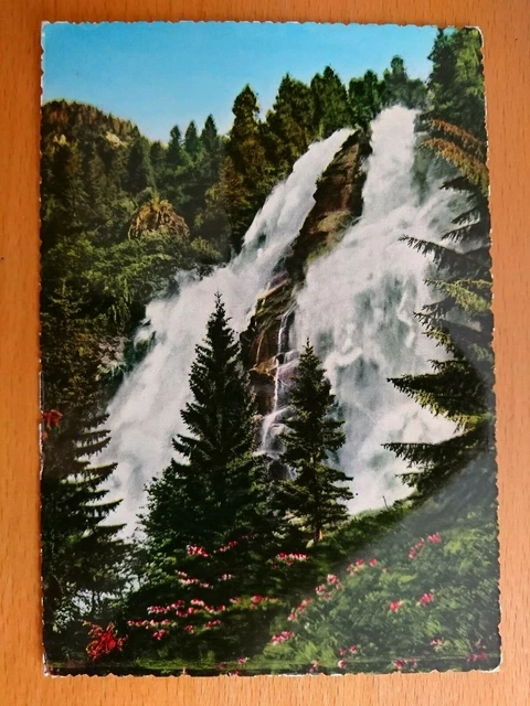 Cartolina CASCATA NARDIS Valle di Genova (Trento) VG 1968