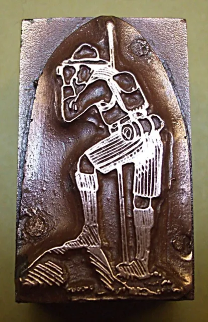 "Boy Scouts" Printing Block.