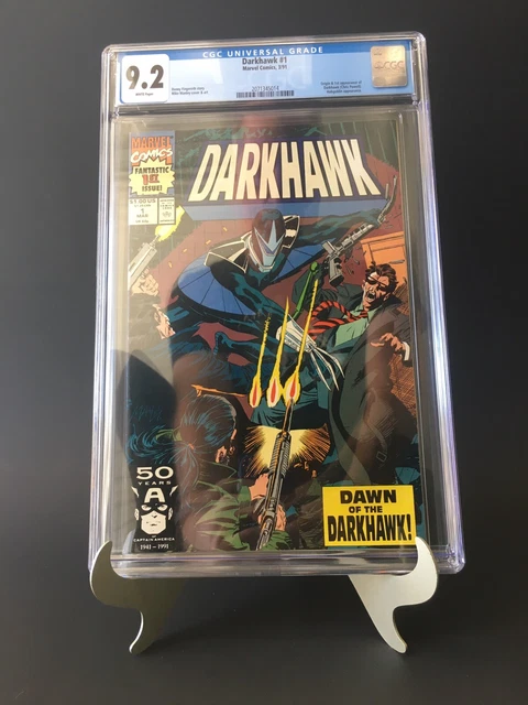 Darkhawk #1 CGC 9.2 Origin & 1st Appearance Darkhawk 1991 Marvel Newly Graded