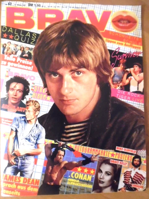 BRAVO 43 - 1982 Mike Oldfield Adam Ant Conan Survivor Kinski Helen Schneider NDW