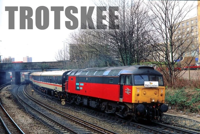 35MM SLIDE BRITISH Railways Diesel Loco Class 47 47732 1995 Original £4 ...