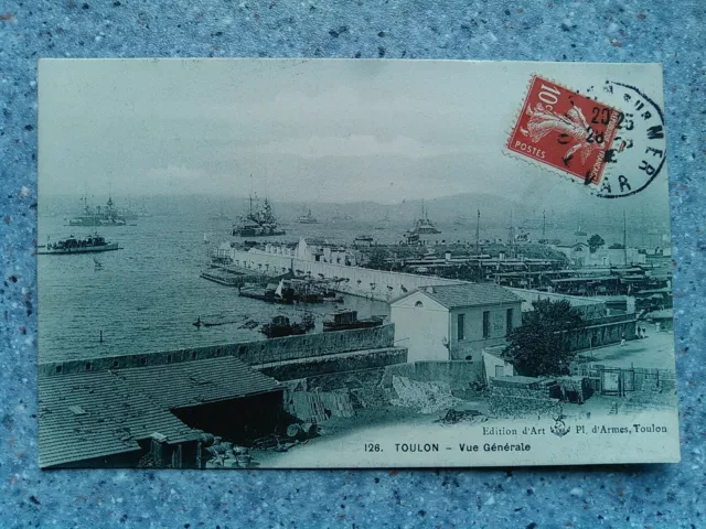 Cpa Toulon Vue Générale