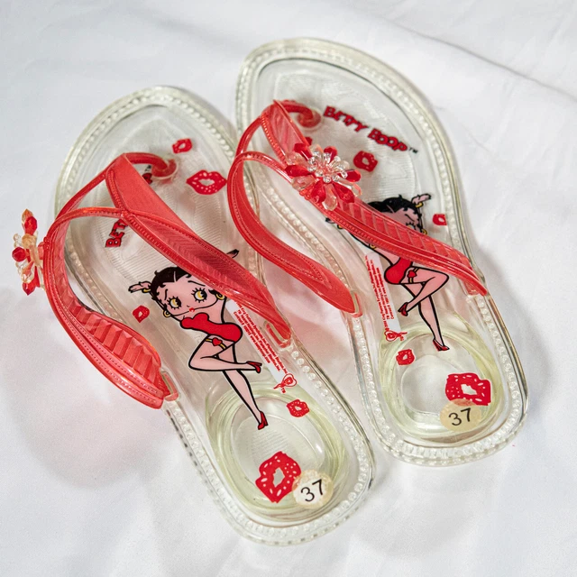 betty boop platform sandals