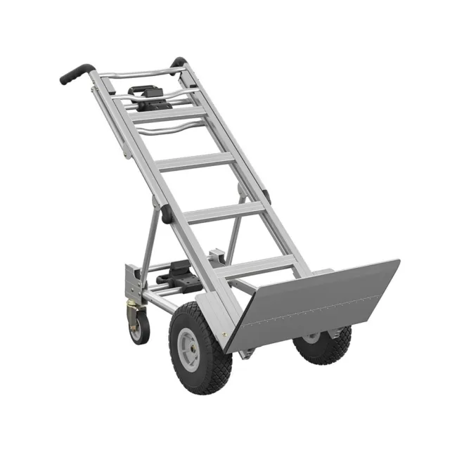3-in-1 Assist Series Aluminum Hand Truck Assisted Hand Truck Cart Storage Cart