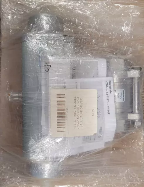 FESTO Vzba-11/2 " -gg-63-t-22-f0507-v4v4t-ps53-r-90-4-c 1758075 Cock - New/Boxed