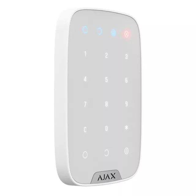 Ajax KeyPad - AJKP Tastiera touch senza fili (Bianco)