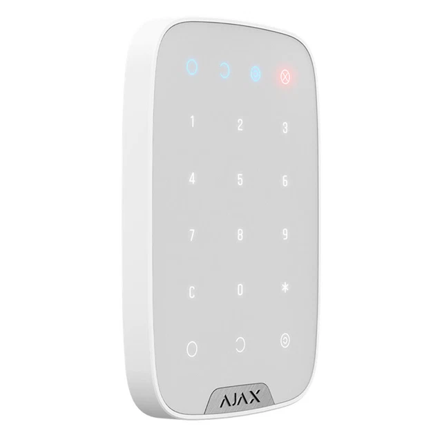Ajax KeyPad - AJKP Tastiera touch senza fili (Bianco)