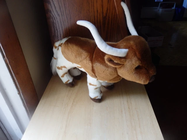 DOUGLAS THE CUDDLE Toy Texas Longhorn Bull/Cow Plush Stuffed Animal £18.02 - PicClick UK