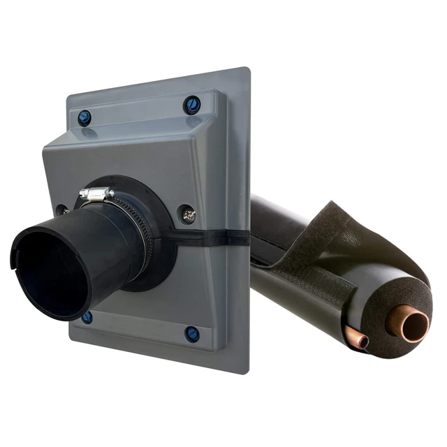Airex Titan Outlet Retrofit -TRS 575 Gray with Black E Flex Gaurd AC Lineset
