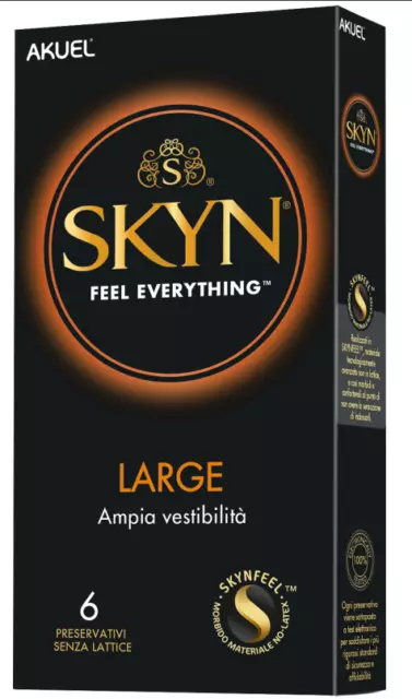 Skyn Large Akuel 6 Kondome