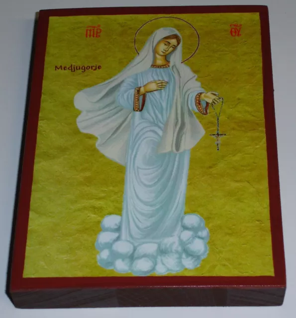 Maria Medjugorje Muttergottes Madonna Ikone Icon Icono Icona Icone mère de dieu