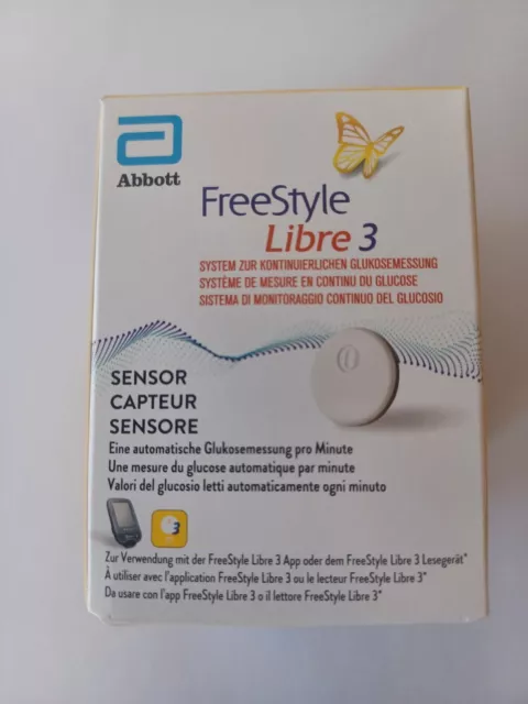 FreeStyle Libre 3 Sensor zur kontinuierlichen Blutzuckermessung