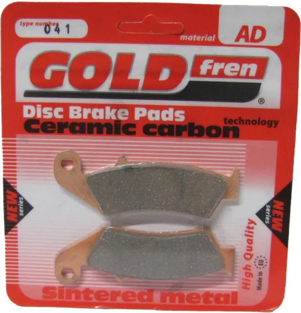 Front Right Goldfren Brake Pad Fits Yamaha WR 450 FB 4T 1DX1 2012