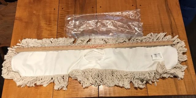 Rubbermaid Hallway Dust Mop Head 36’’ KUT-A-WAY 15500 White NEW FGK15500WH00