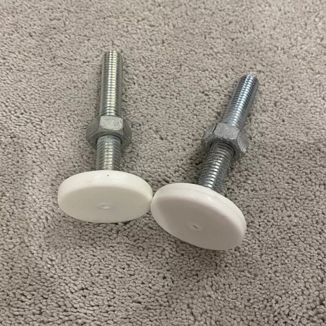 2 piezas de repuesto de perno/tornillo genuino para puerta de escalera Lindam ajuste de presión M8 mm