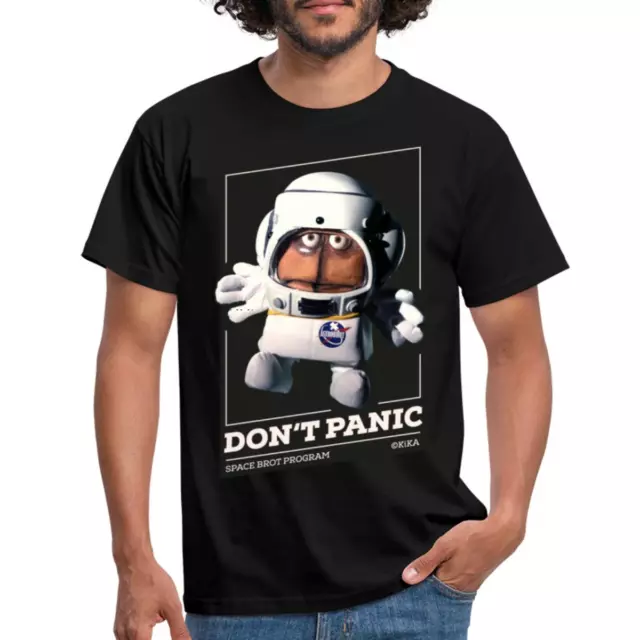 Bernd Das Brot Don't Panic Männer T-Shirt