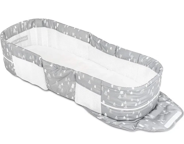 Baby Delight Snuggle Nest Portable Infant Lounger, Trees, Unique Patented Design