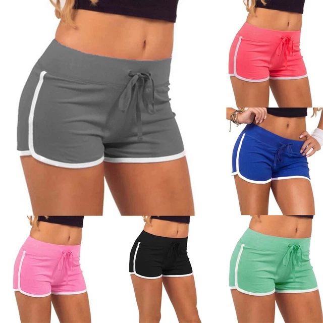 Pantaloncini Moda Sport Estivi Donna Comodi Pantaloni Traspiranti Comfort