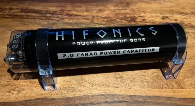 Hifonics HFC 2000 2.0 Farad Power Capacitor - Pufferkondensator Kondensator