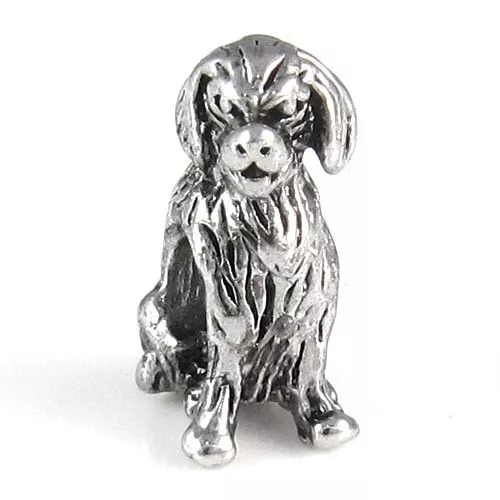 Great Dane Dog Silver Spacer Charm Bead European Beads For Bracelet EB050