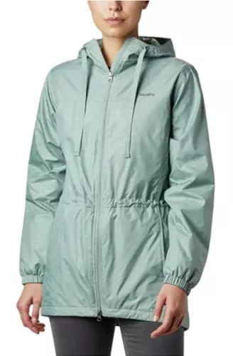 Columbia Mid Jacket Auroras Wake III Light Green -  Women's Size Medium