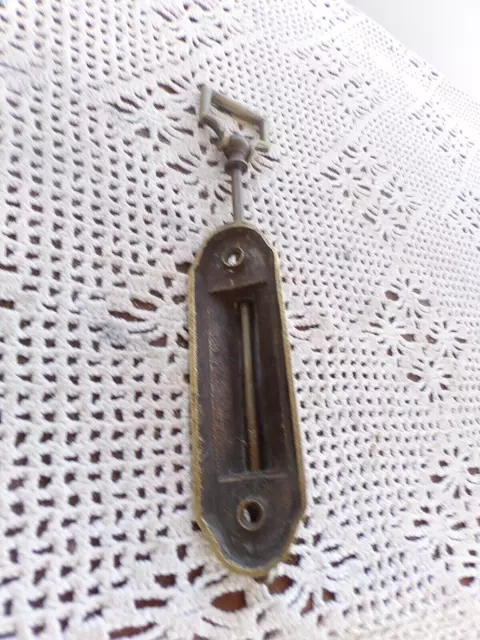 Ancienne butée de porte en laiton/arret de porte Art Déco 2