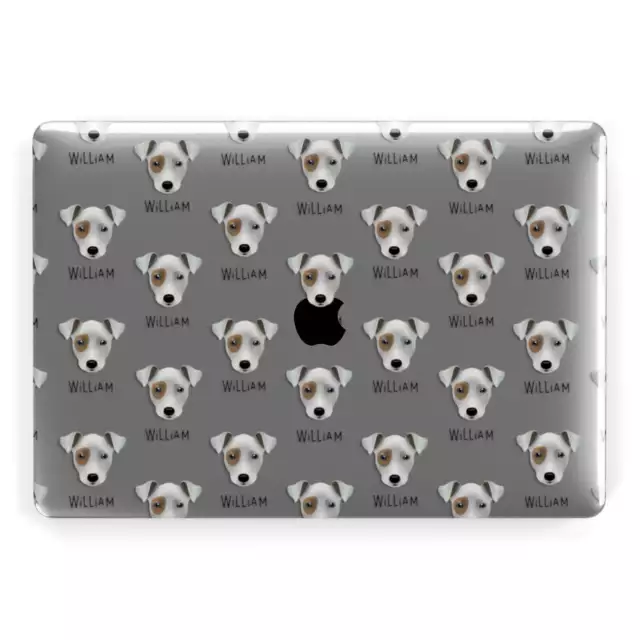 Chi Staffy Bull Icon with Name Macbook Case Cover for Pro Air 11 12 13 14 15 16