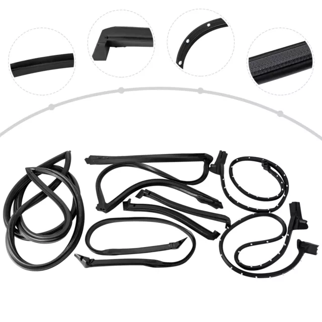 Full Weatherstrip Kits & Weather Strip Seal Sets For 1990-1996 Corvette C4 Coupe