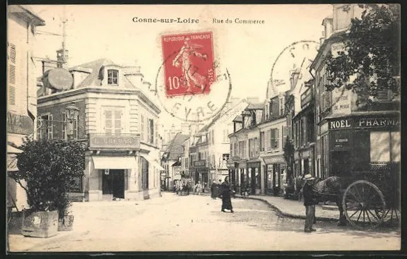 CPA Cosne-sur-Loire, Rue du Commerce