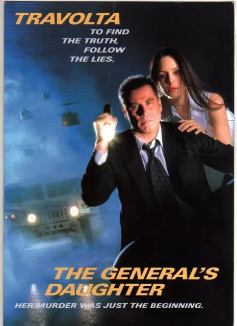 Original Cinema Press Sheet - For  " The Generals Daughter " - John Travolta