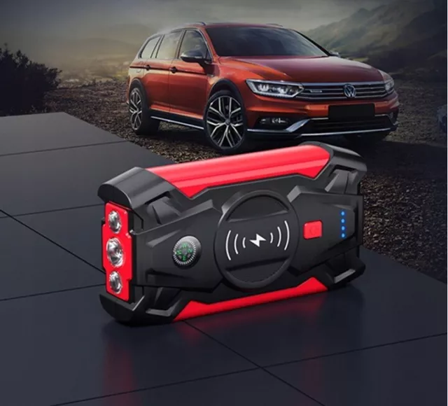 20000mAh Auto KFZ Starthilfe 800A 12V Jump Starter Ladegerät Booster Power Bank