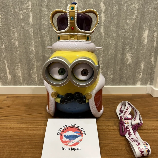Minion Minions King Bob popcorn bucket Universal Studios Japan USJ Limited
