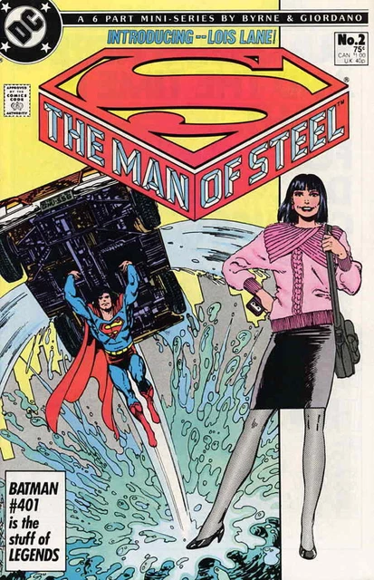 Man of Steel, The (Mini-Series) #2 VF; DC | Superman - John Byrne - we combine s