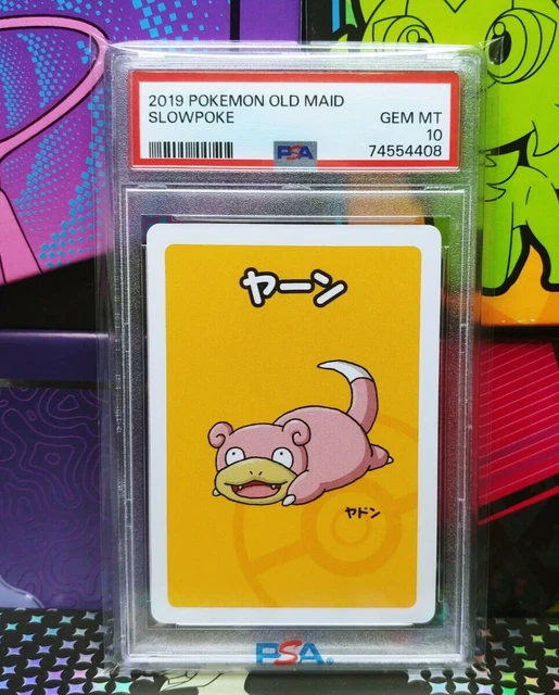 PSA 9 MINT Japanese Pikachu Limited Edition Babanuki Old Maid Card