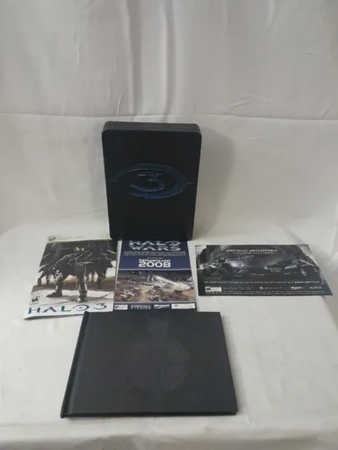 Halo 3 (Limited Edition Collector's Steelbook) Microsoft Xbox 360 complete set