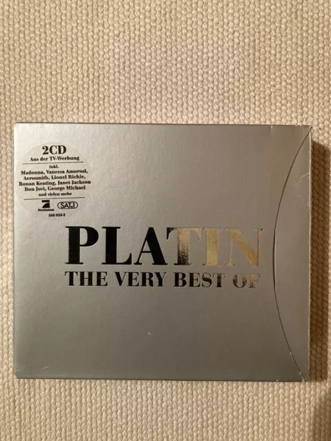 " THE VERY BEST OF PLATIN " 2 CD Box mit Booklet - 39 Hits u.a. Madonna  Keating