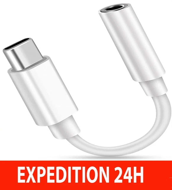 Câble Audio UGREEN USB-C Vers Jack 3.5mm 10cm - Pour Huawei, Xiaomi, OnePlus