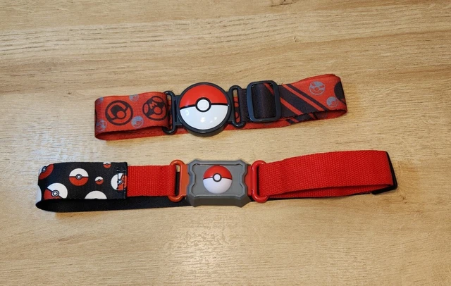 Pokemon Clip N Go Belt Toy Adjustable Lot Of 2 Belts Only