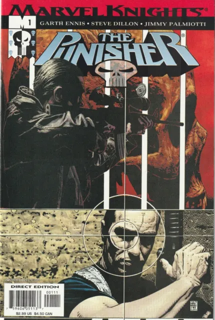 Punisher Vol 4 #1 / Garth Ennis / Steve Dillon / Marvel Knights 2001