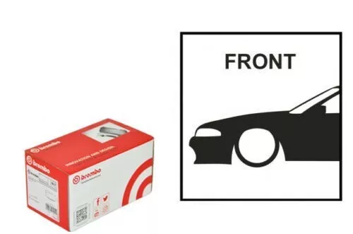 OE Brembo Front Brake Pads For Nissan Skyline R32 GTR Non VSpec