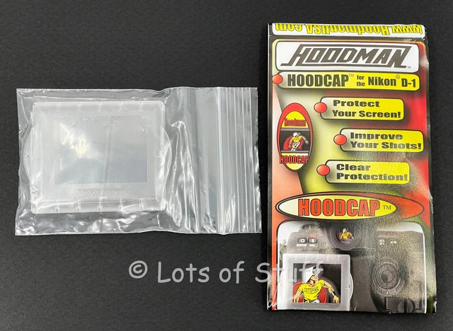 Capucha Capucha Para Nikon D-1 Protector de Pantalla LCD Nikon D1 Nueva Caja Abierta