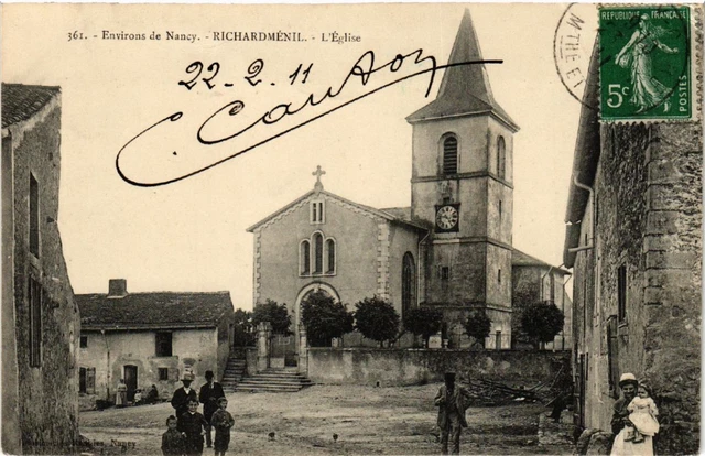 CPA AK RICHARDMÉNIL - Env. de NANCY - L'Église (483848)