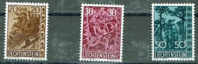 Liechtenstein MiNr. 399 - 401 sauber postfrisch **