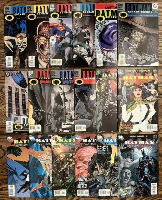 Batman Gotham Knights #4 - 72 DC Lot 2000 Black and White Hush Grayson NM