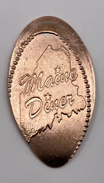 The Maine Diner Wells Maine Pressed Penny Enlongated Cent