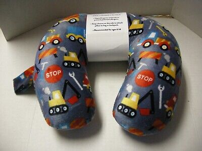 World's Best Youth Travel Neck Pillow By Wolfe Mfg, Vehicle Theme, One Size, New