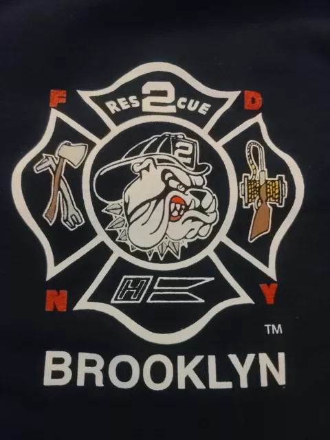FDNY New York City Fire Department T-Shirt XL Rescue 2