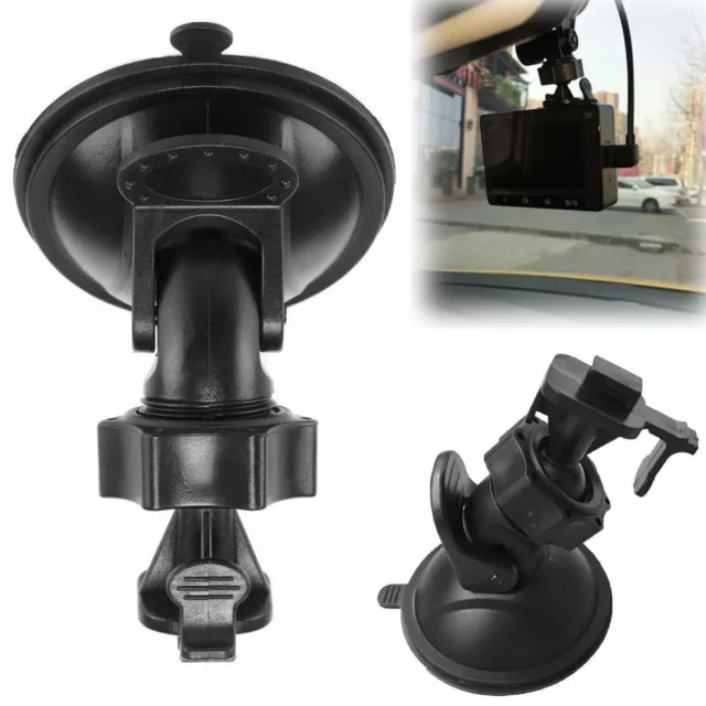 Black Car Suction Cup Mount Holder Sucker For Nextbase Dash Cam DVR HD Camera